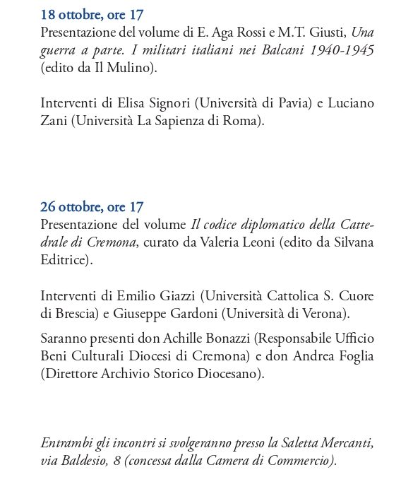 Una guerra a parte. I militari italiani nei Balcani 1940 – 1945