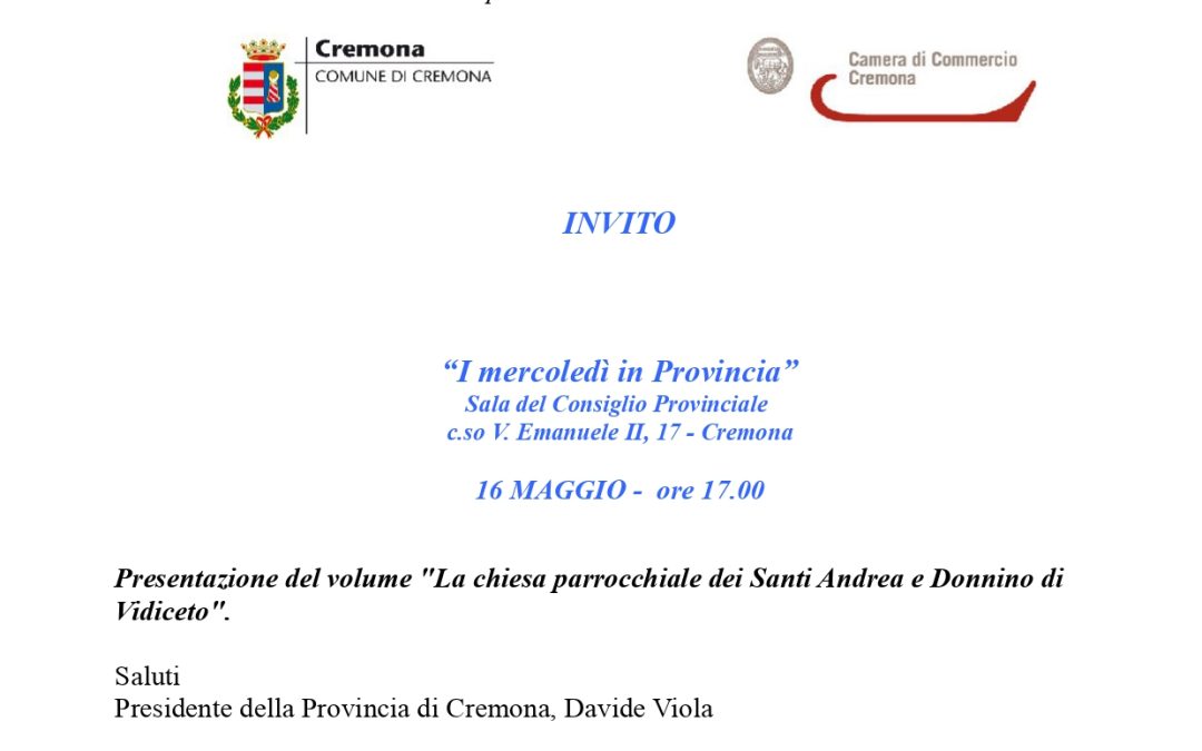 La chiesa parrocchiale dei Santi Andrea e Donnino di Vidiceto