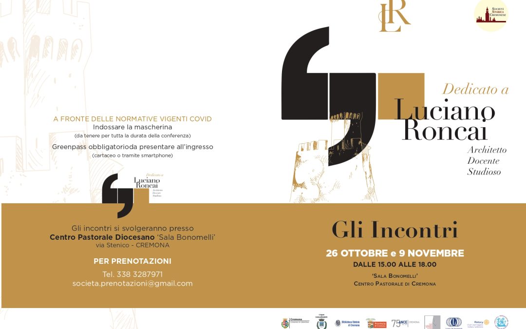 Dedicato a Luciano Roncai