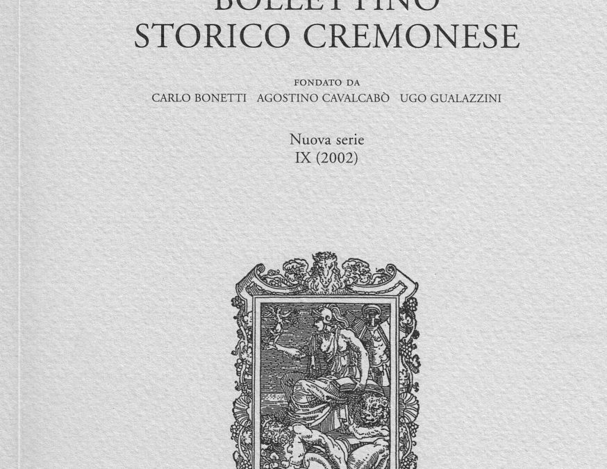 Bollettino Storico Cremonese 9