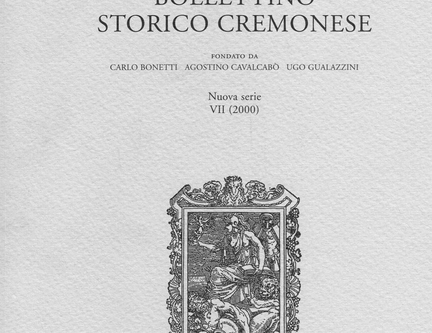 Bollettino Storico Cremonese 7
