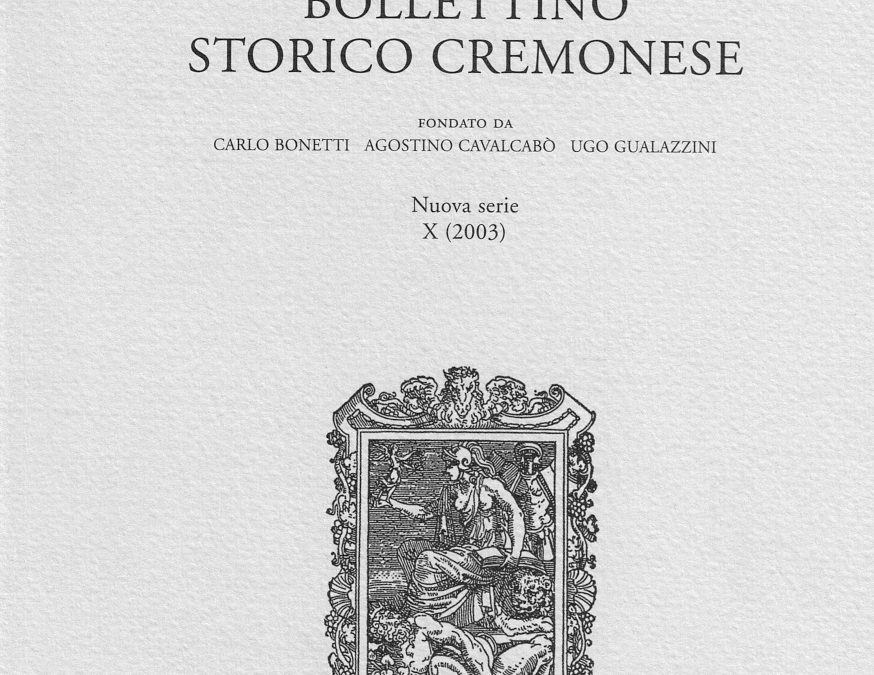 Bollettino Storico Cremonese 10