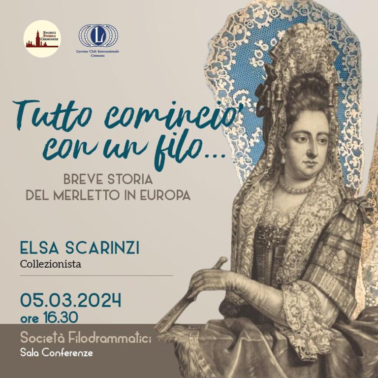 Elsa Scarinzi Tutto cominciò con un filo…Breve storia del merletto in Europa