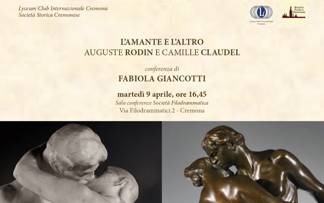 Fabiola Giancotti L’amante e l’altro Auguste Rodin e Camille Claudel
