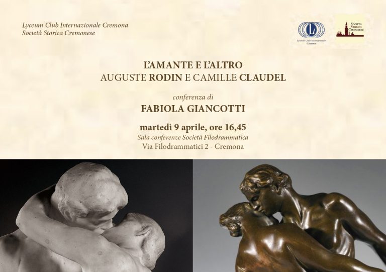 Fabiola Giancotti L'amante e l'altroAuguste Rodin e Camille Claudel